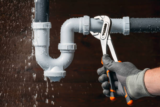Professional Leak Detection technician working in Bremen, IN